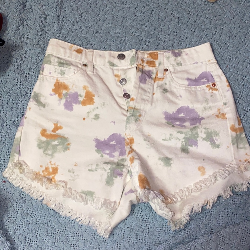 Wild fable high rise jean shorts